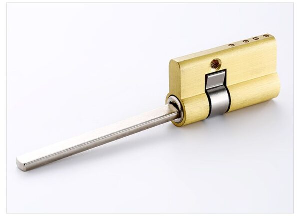 Special lock core for automatic fingerprint lock cylinder  ,With tail,C-Class core ,2keys,Anti-theft door emergency lock core - Image 4