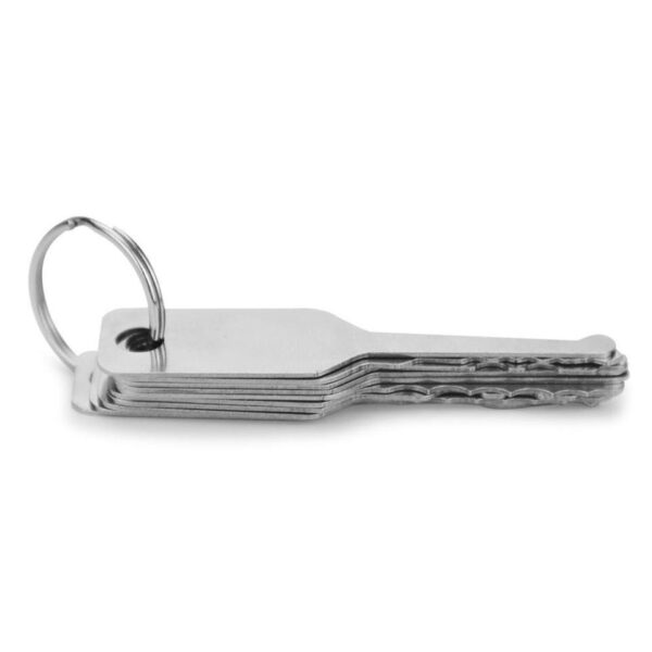10pcs Universal 10 In 1 Metal Key  Chain Stable Wear-resistant High Reliability Key Replacement Auto Car Accessories Parts hot - Image 3