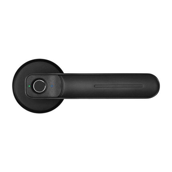 Fingerprint Door Lock Handle USB Rechargeable Anti Theft Smart Electric Biometric Keyless Security Entry With 2 Keys Smart Home - Image 6