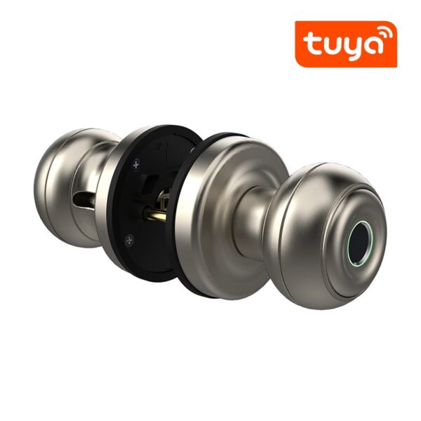 Smart Door knob, Fingerprint Door Lock Smart Lock Biometric Door Lock Fingerprint Door knob with App Control, Great for Bedrooms,Cloakroom,Apartments Offices,Hotels - Image 2