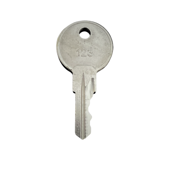 CH512 IGNITION KEY FOR BAUER YALE DIAMOND PLATE AMERICAN CRANE LOCKS #123 - Image 2