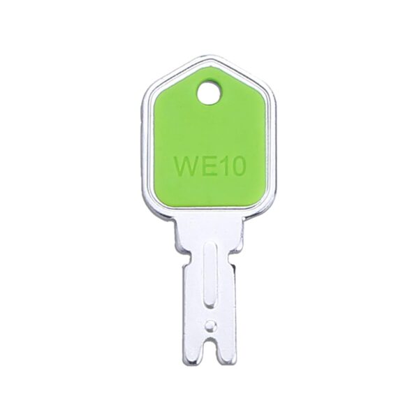 Redesign Plastic Head 166 Forklift Key Replacement for CAT Clark Generic Gradall Daewo Ingersoll-Rand Mustang Crown Yale Hyster Komatsu & More #10P - Image 2