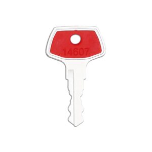 Redesign Plastic Head 14603 14607 14707 14657 for JCB Bomag Terex Mini Excavators New Holland and Ford Vibromax Maxi Skytrak, Dynapac LG200/LG500 Compactor, Volvo Upright Equipment Key #16MP