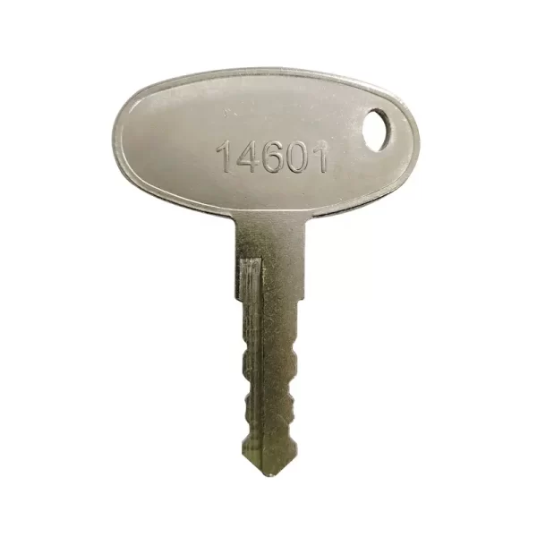 Case IH Tractor Key Ford New Holland 14601 Ignition Key #90 - Image 3