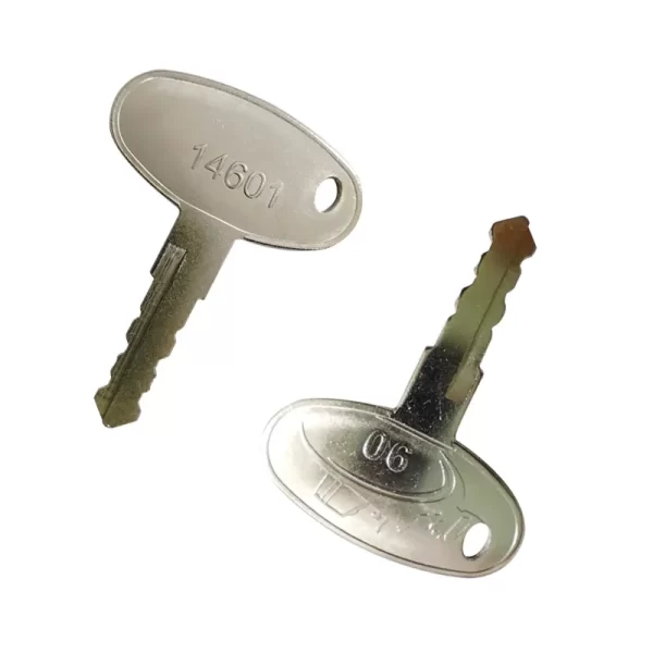 Case IH Tractor Key Ford New Holland 14601 Ignition Key #90 - Image 2