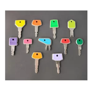WAH LIN PARTS New Heavy Equipment Key Ignition Key Set Machine Keys Fit Many Brands and Models