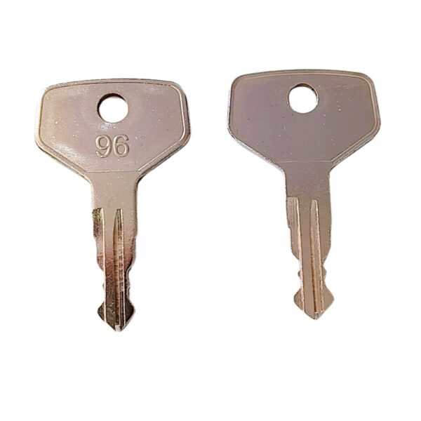 702 Ignition Keys for Linde Forklift Heavy Equipment Replacement Keys Compatible with Linde Key Forklift High Lift Truck #96