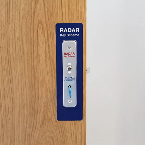 NKS RADAR KEY Disabled Toilet Bathroom Door Access Braille Easy Turn #NKS - Image 5