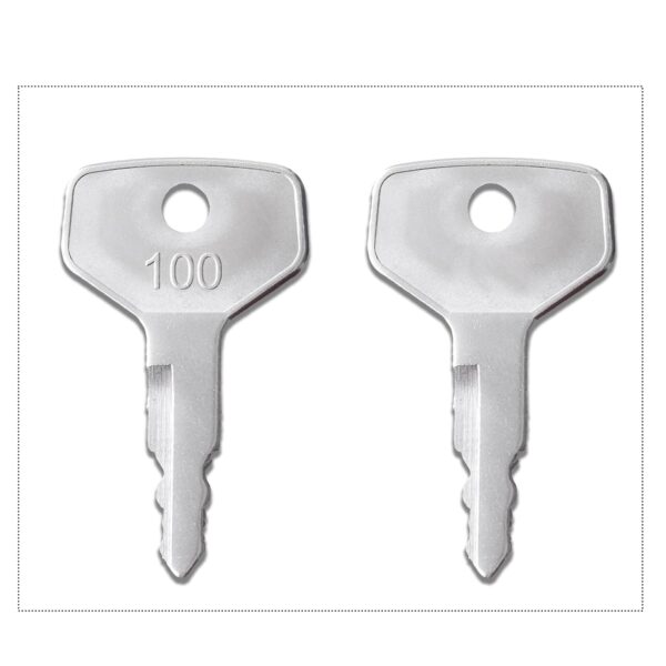 Ignition Key Kubota RTV1100 - S8077 36919-75190, Kubota Tractor Key for M Series L3600DT-C L4200DT-C #100