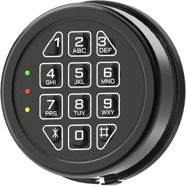 Gun Safe Lock Replacement Black Keypad with Solenoid Lock,Safe ...