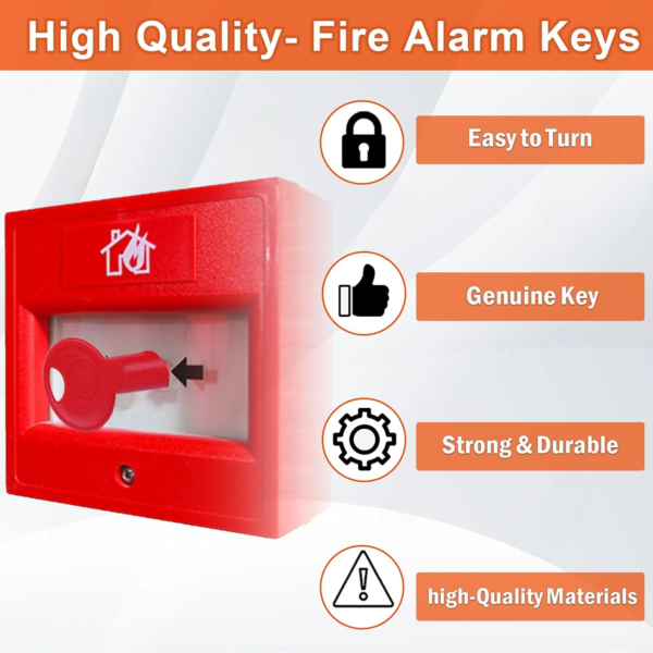 Fire Alarm System Test Keys, Universal Reset Replacement Keys - WAH LIN ...
